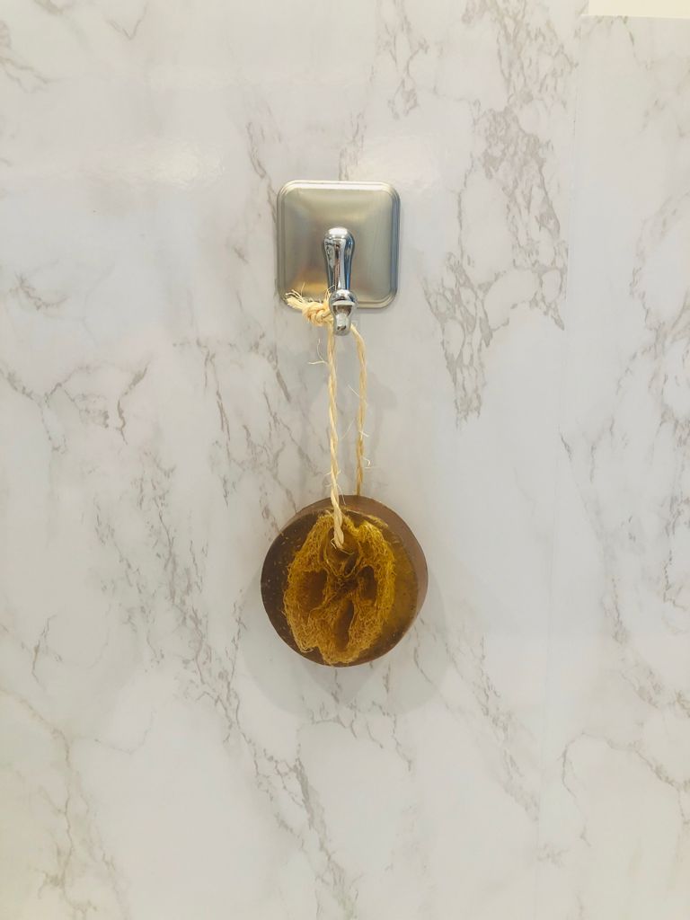 Natural Soap Bar, Infused with Green Clay, Bamboo, and Green Tea.